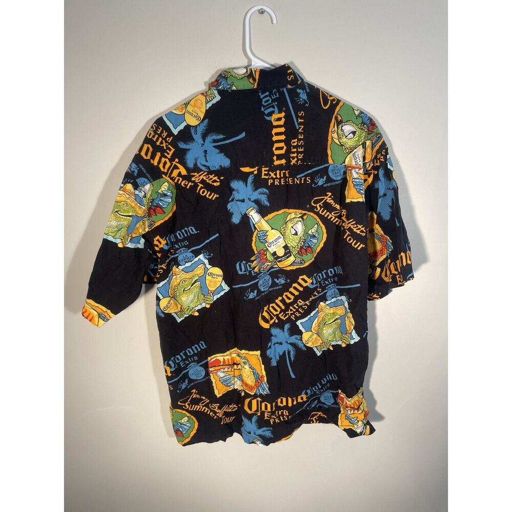 Quietly Making Noise Corona Extra Button Up Short Sleeve T-Shirt Men’s Size L - Picture 5 of 10